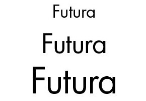 Шрифт Futura