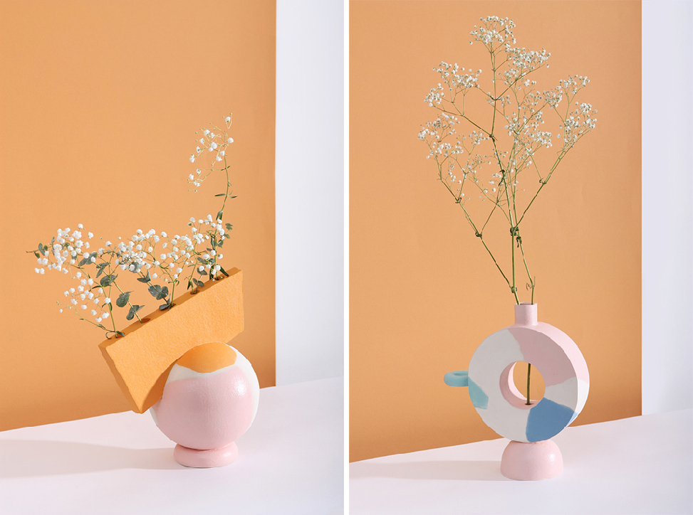 Дизайнер из России создала вазы-скульптуры